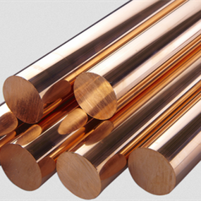 Manufacturer Supplier Flat Copper Rod Smooth Cathode Copper 99.99% Cooper Bar Rod C11000 C1100 Pure Copper Rod Customized