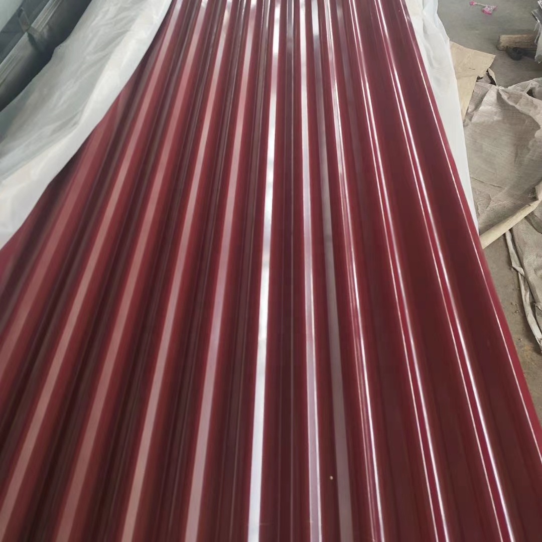 Metal Building Material Prepainted Color Roof Tiles Price Galvanized Corrugated Metal Roofing Sheet Best Price Customized