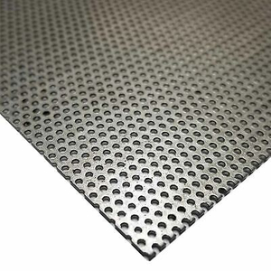 Low Carbon Steel Punching Hole Decorative Perforated Metal Mesh Sheet Factory Supply