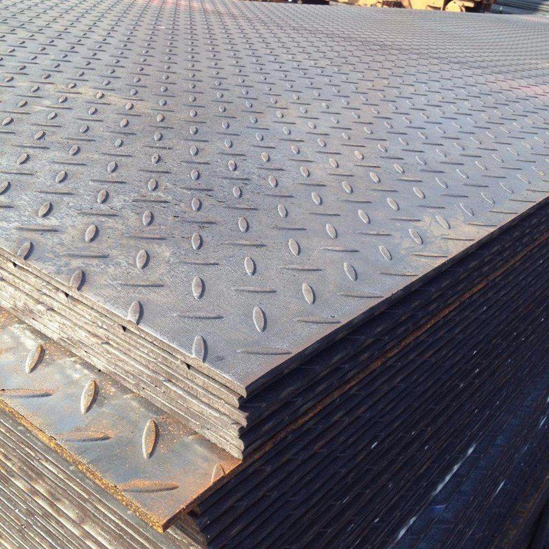 A36 Q235B SS400 Quality Assurance 1.5-100mm Carbon Galvanized Checkered Steel Plate/Galvanized Diamond Steel Plate