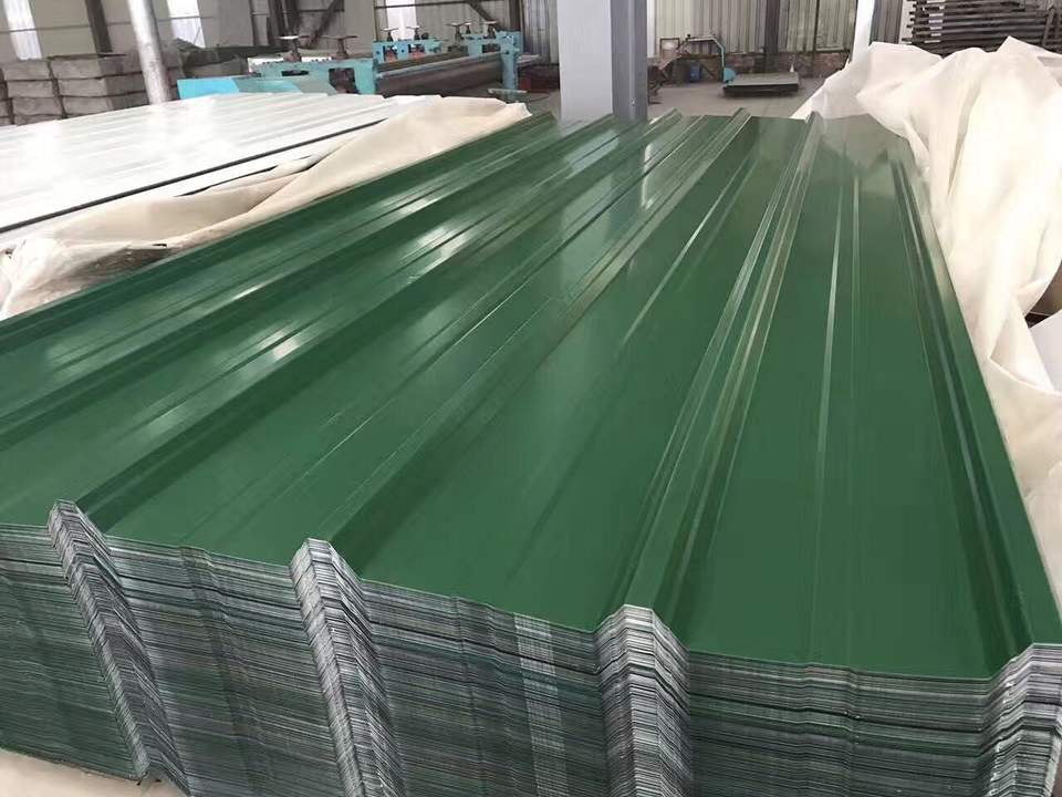 Best Selling Color Painted Roof Tiles Galvanized Roof Plate PPGI Corrugated Zinc Roofing Sheet