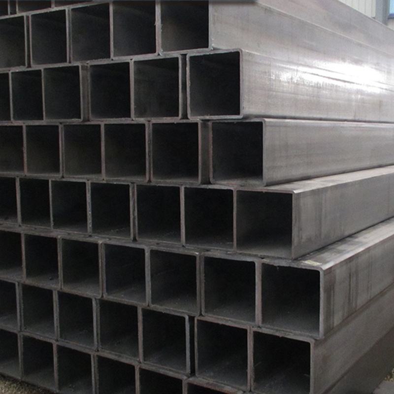 Hot Rolled Black Steel Square Tube/rectangular Hollow Tubular Steel Pipe Customized From China