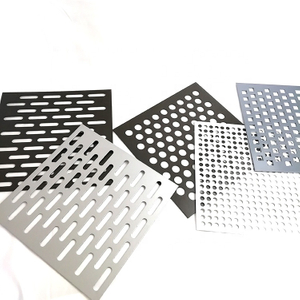 Hot Sale Carbon Steel Perforated Galvanized Sheet Punching Plate Metal Mesh Screen with Round Hole Customizable Decorative