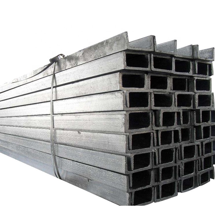 Prime Quality Q235 SS400 ASTM A36 Hot Rolled Carbon U Channel Steel Sizes Customized in Stock
