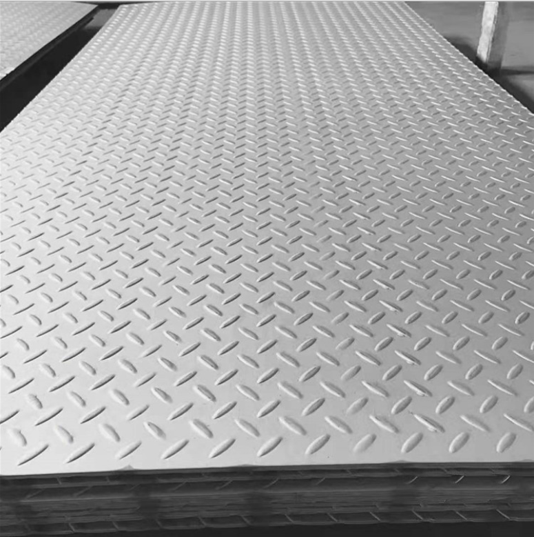 1mm To 10mm Diamond Pattern Anti-Skid 304 316 316l Chequered Stainless Steel Floor Sheet/Plate Price Per Kg