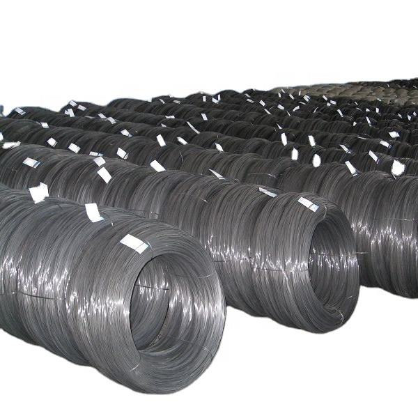 SAE1006 Steel SAE1008 5.5mm 6mm Low Carbon Iron Wire Rod Steel Wire Rod Customized