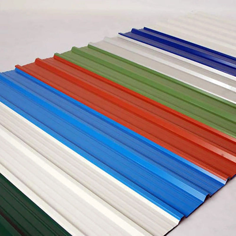  Ral Color Coated 24 26 28 30 Metal Roof Sheets Prices Steel Shingles Lightweight Zinc Corrugated Roofing Tiles Plate Panel Top Quality Hot Sale