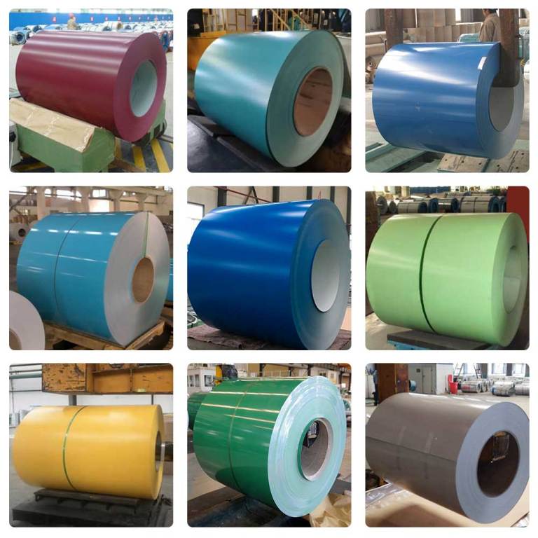 Factory Manufacture PPGI Color Coated And Prepainted Steel Products in Coil for Metal Roofing Sheet Prime Quality