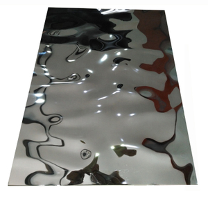 Wall Hotel Lobby Ss 201 304 Colored Silver Water Ripple Decorative Gold Color Manufacture Stainless Steel Sheet And Plate Price