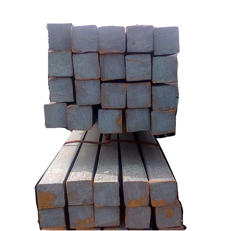 Factory Manufacture A36 200 * 200 Iron Mild Carbon Steel Billets Forged Square Rod Bar High Quality