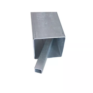 Factory Wholesale Hot Dipped Galvanized Steel Square Pipe 80x80x2.5mm Astm A53 Galvanized Rectangular Steel Pipe
